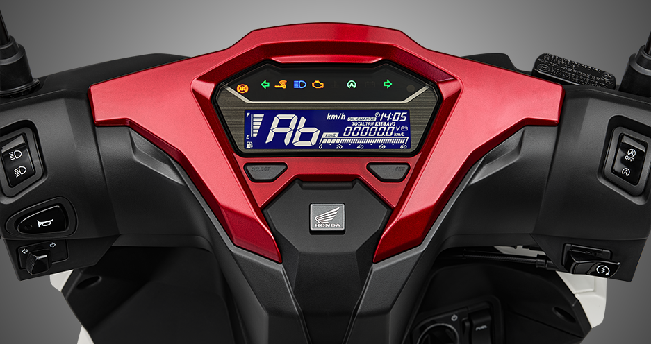 Air Blade 2026 Mặt đồng hồ LCD hiện đại