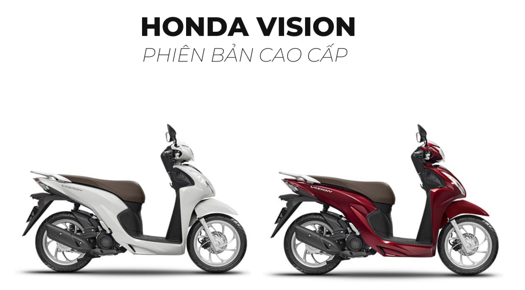 Honda Vision 2023 phiên bản cao cấp