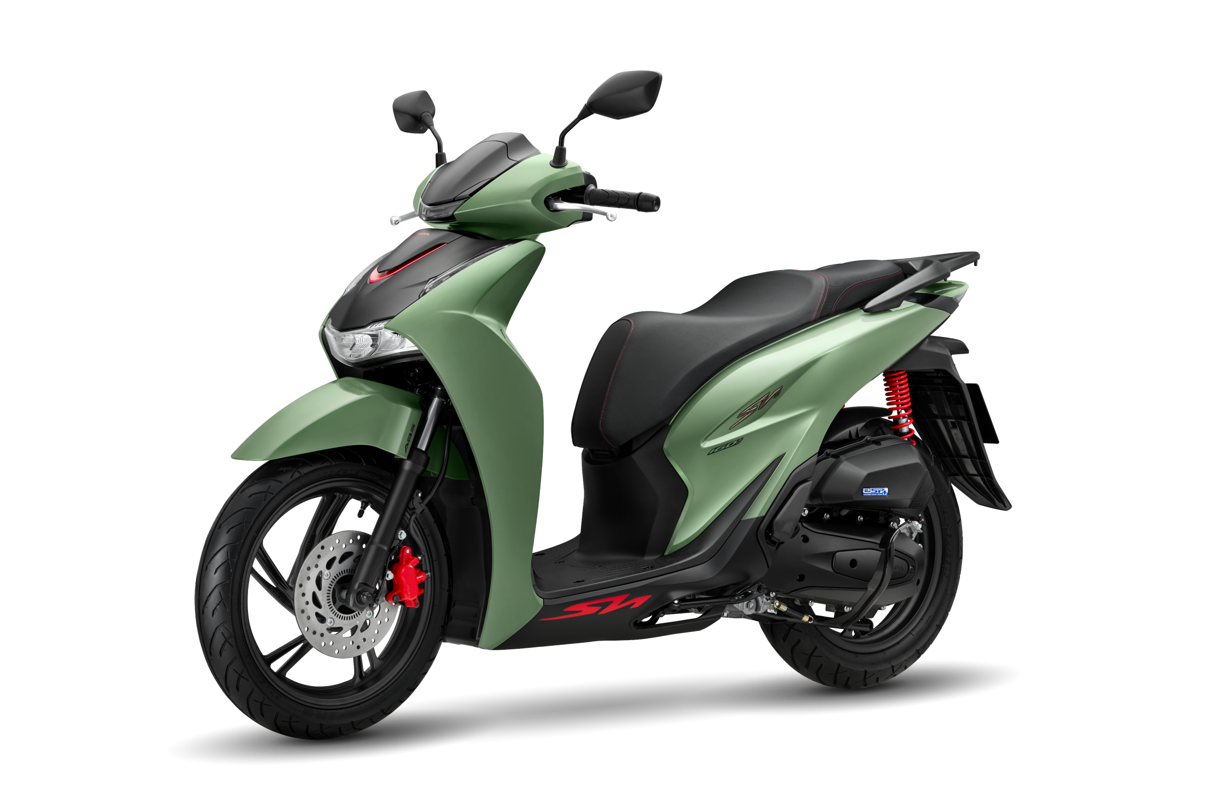 SH160i Phiên bản Thể Thao - Màu Xanh Đen Đỏ