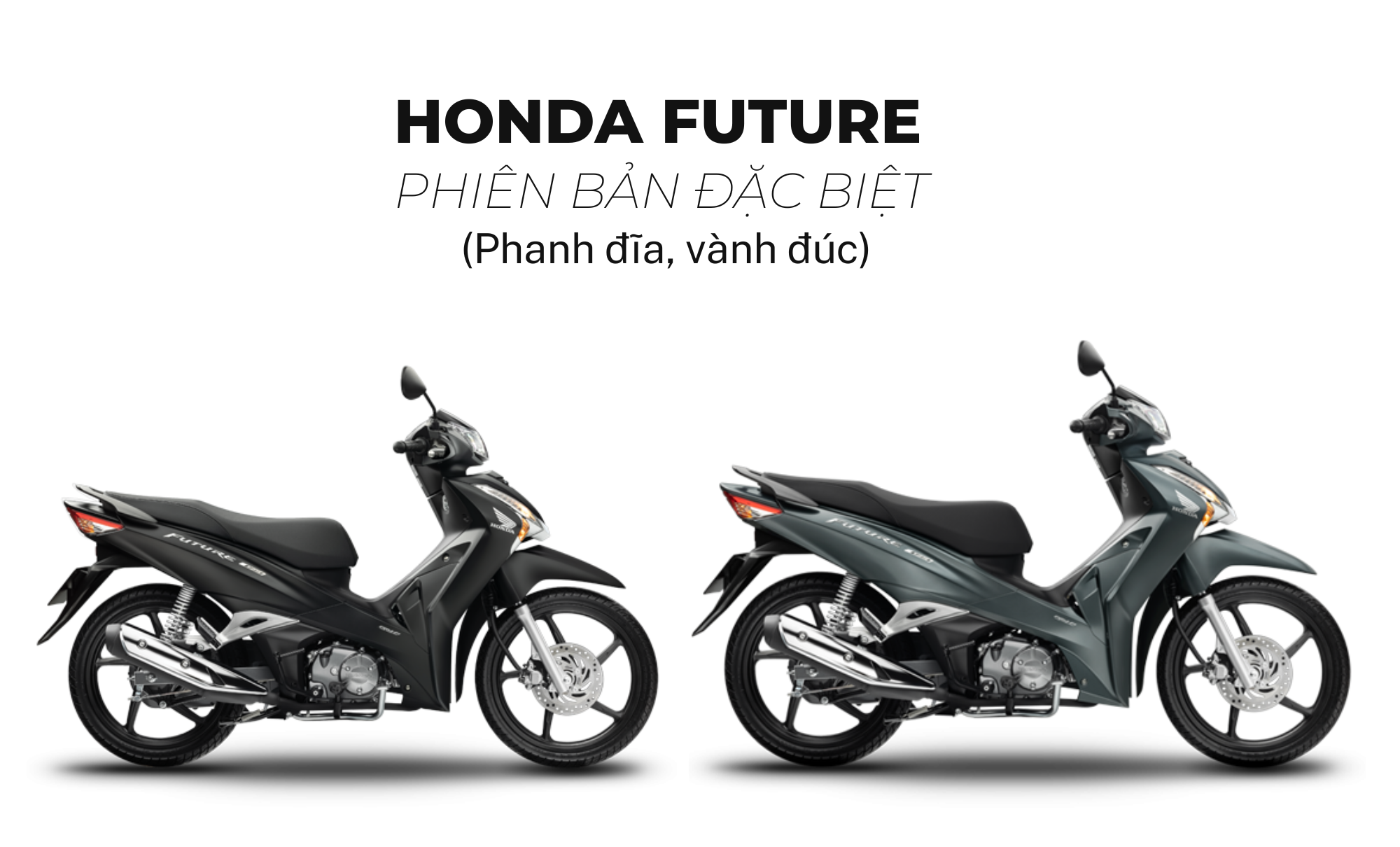 Honda Future 125cc  Đen xám  Xe máy Hồng Phát