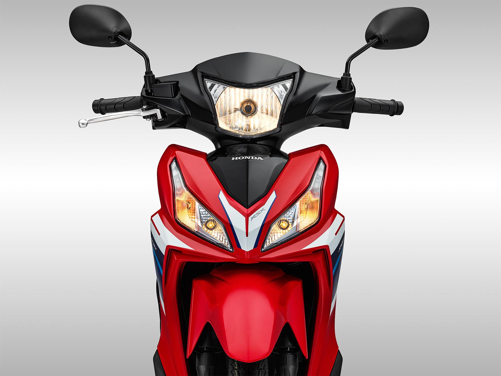 wave rsx 2026 -Thiết kế phía trước mạnh mẽ