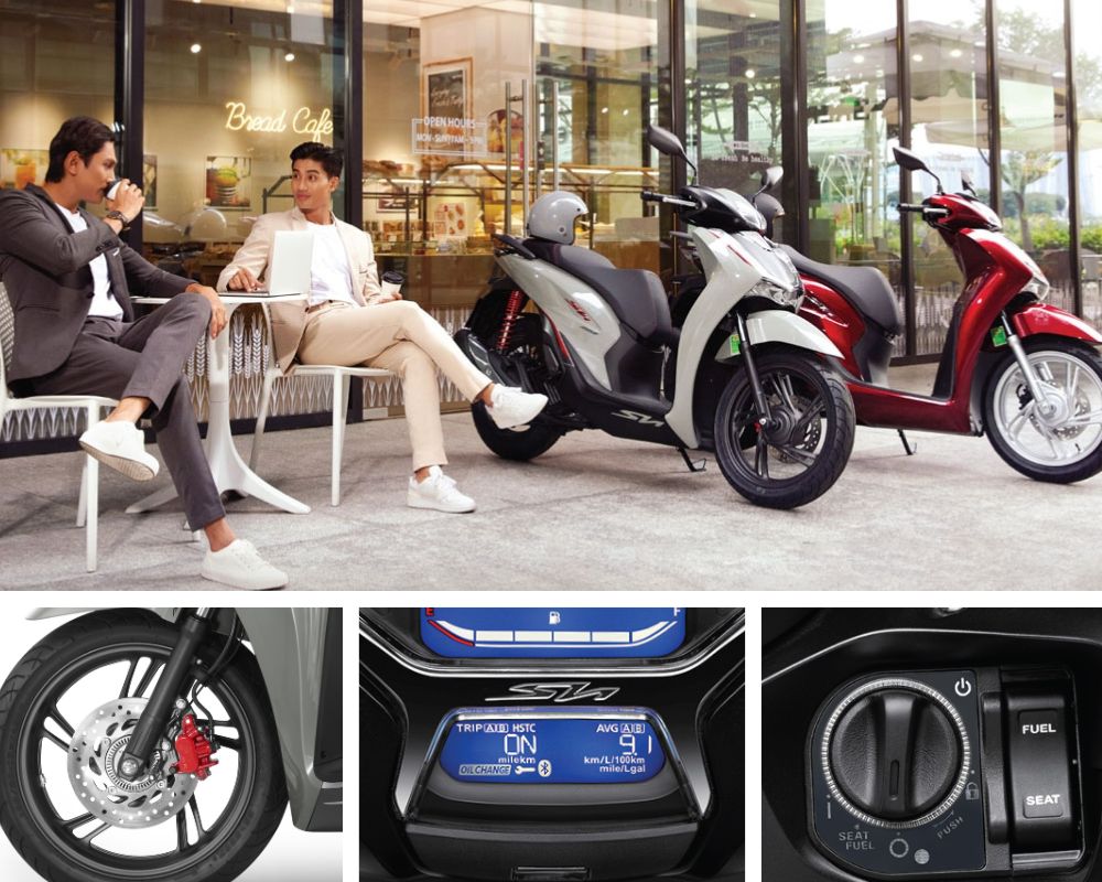 Cả SH 350i và SH 160i đều trang bị các công nghệ tiên tiến