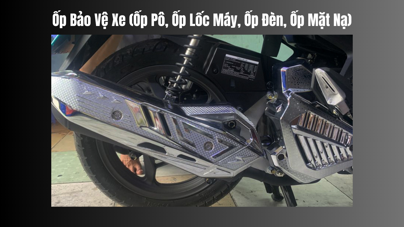Phụ kiện xe SH - Ốp Bảo Vệ Xe Phụ kiện xe SH - Ốp Bảo Vệ Xe
