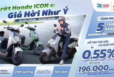 Chương Trình Khuyến Mại Honda ICON e: 2026