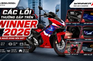 các lỗi thường gặp trên winner 2026