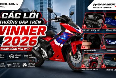 các lỗi thường gặp trên winner 2026