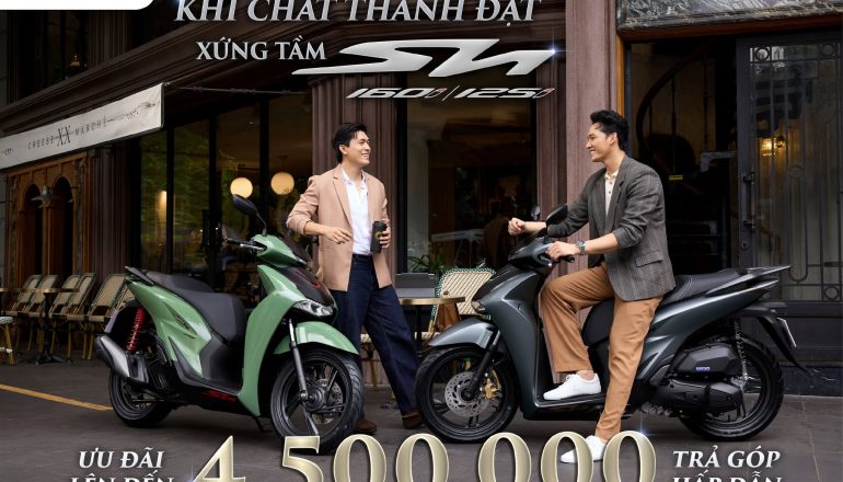 Ưu Đãi Honda SH Lên Đến 4.500.000 Đồng